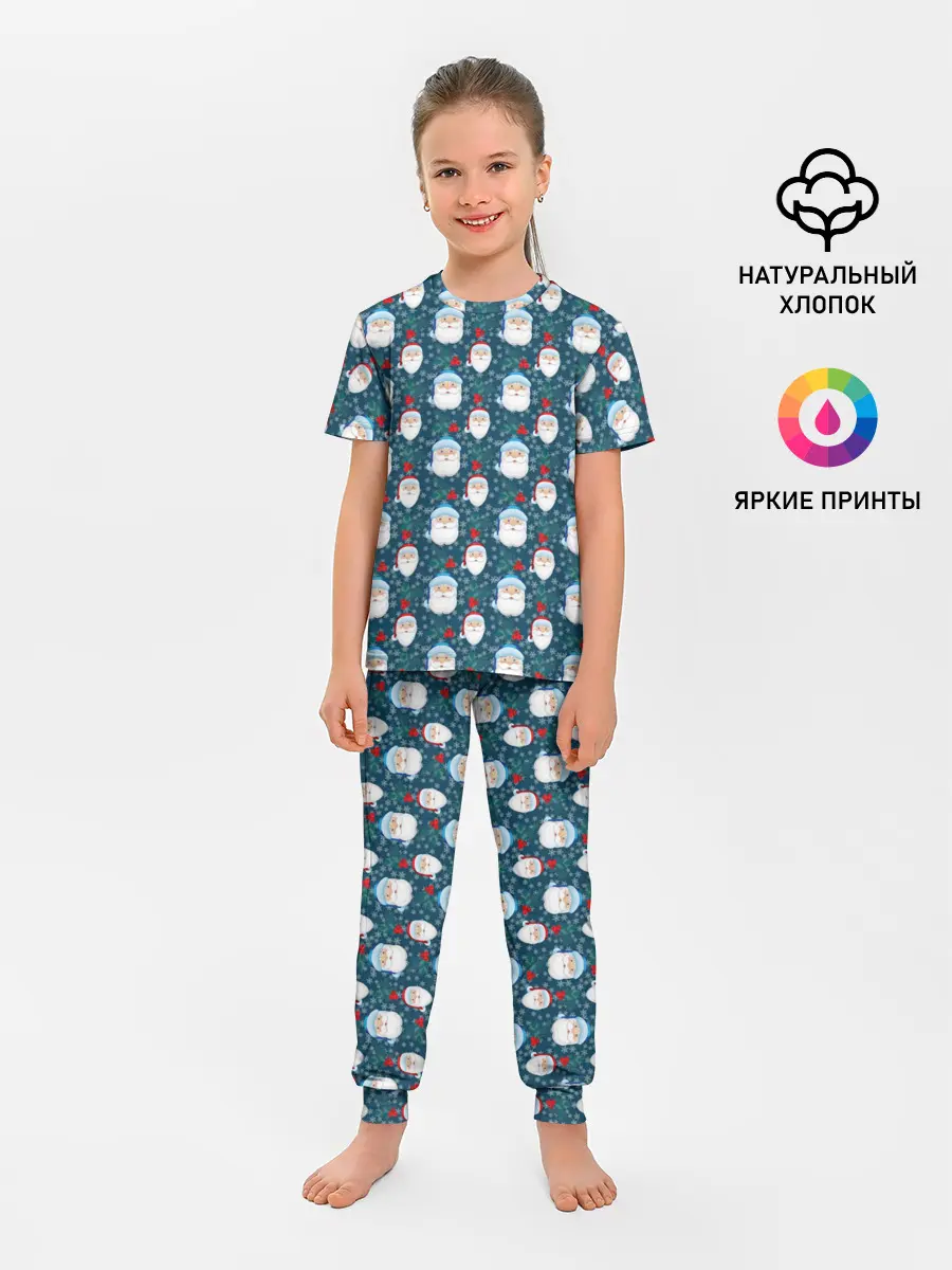 Детская пижама с брюками / Новый Год