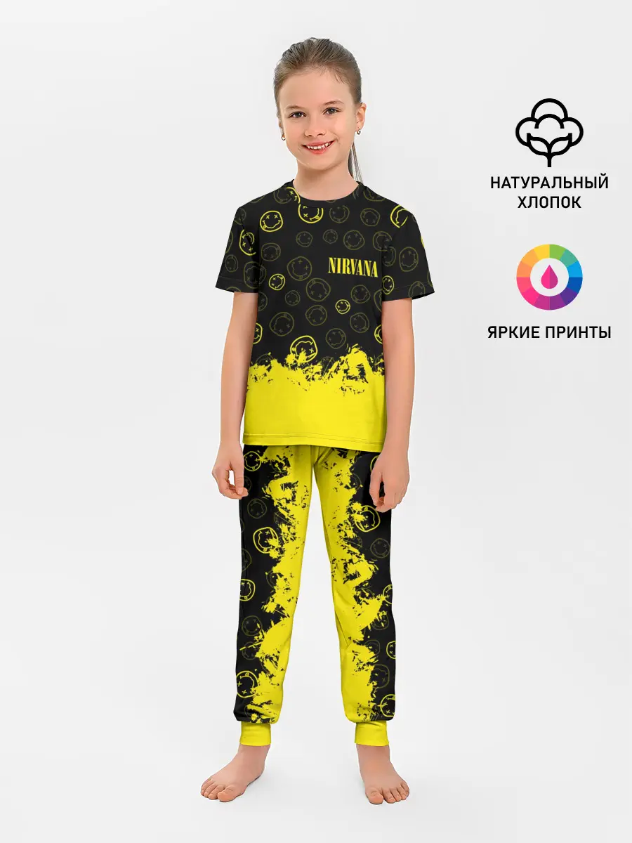 Детская пижама с брюками / NIRVANA