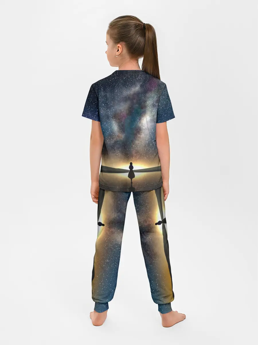 Детская пижама с брюками / VIOLET EVERGARDEN. Космос