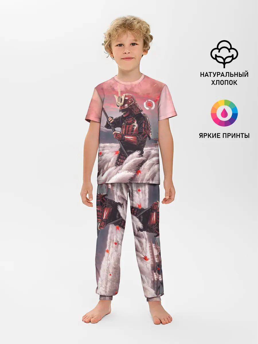 Детская пижама с брюками / Ghost of Tsushim | Призрак Цусимы