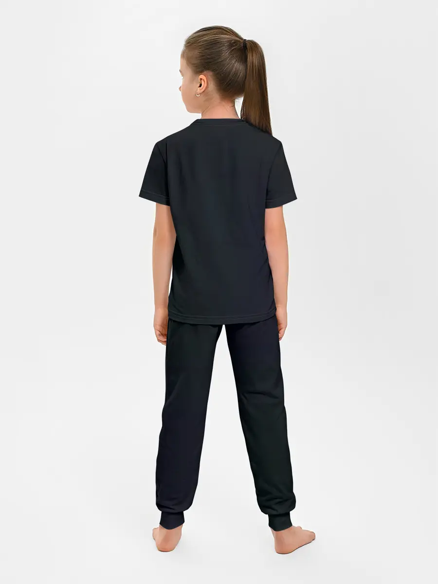 Детская пижама с брюками / Анимационные Элли и Джоел