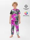 Детская пижама с брюками / Palms Glitch
