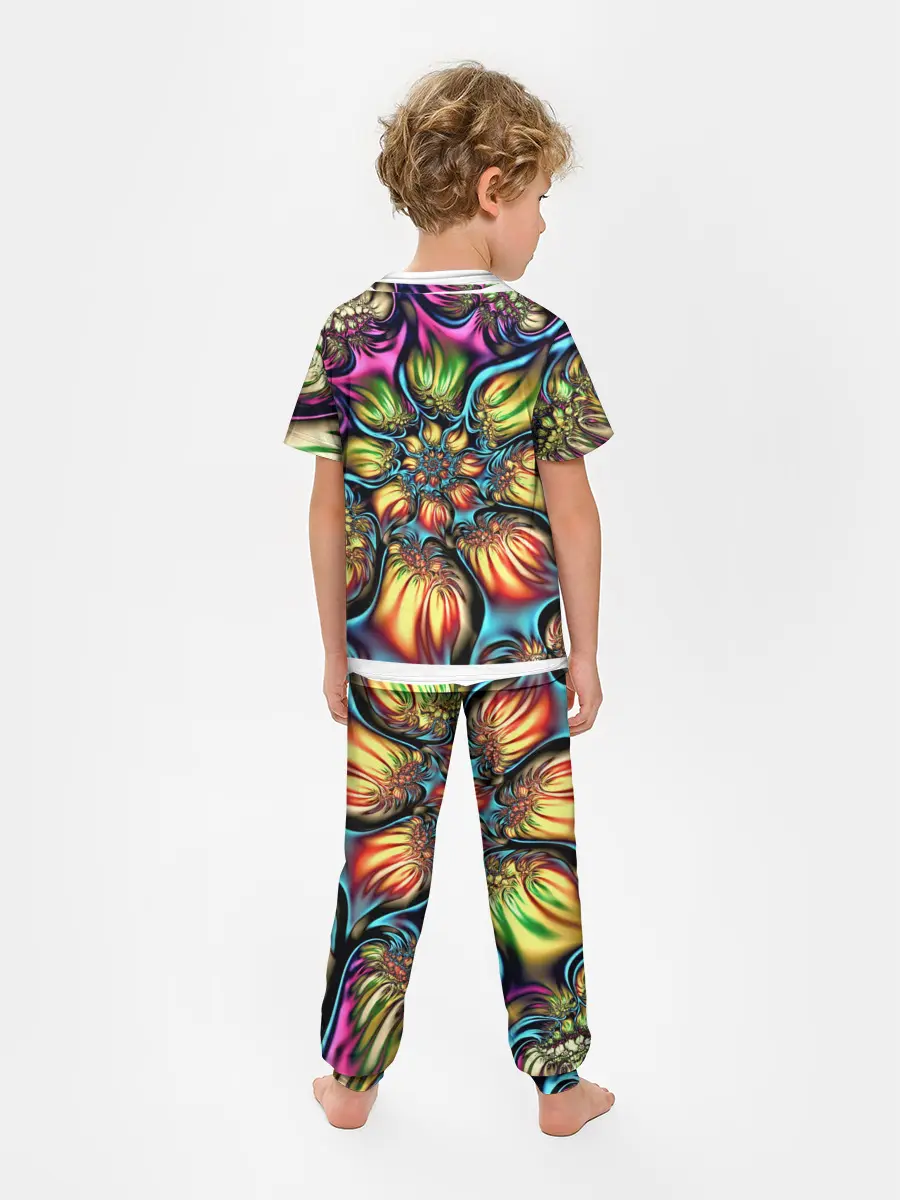 Детская пижама с брюками / Абстракция