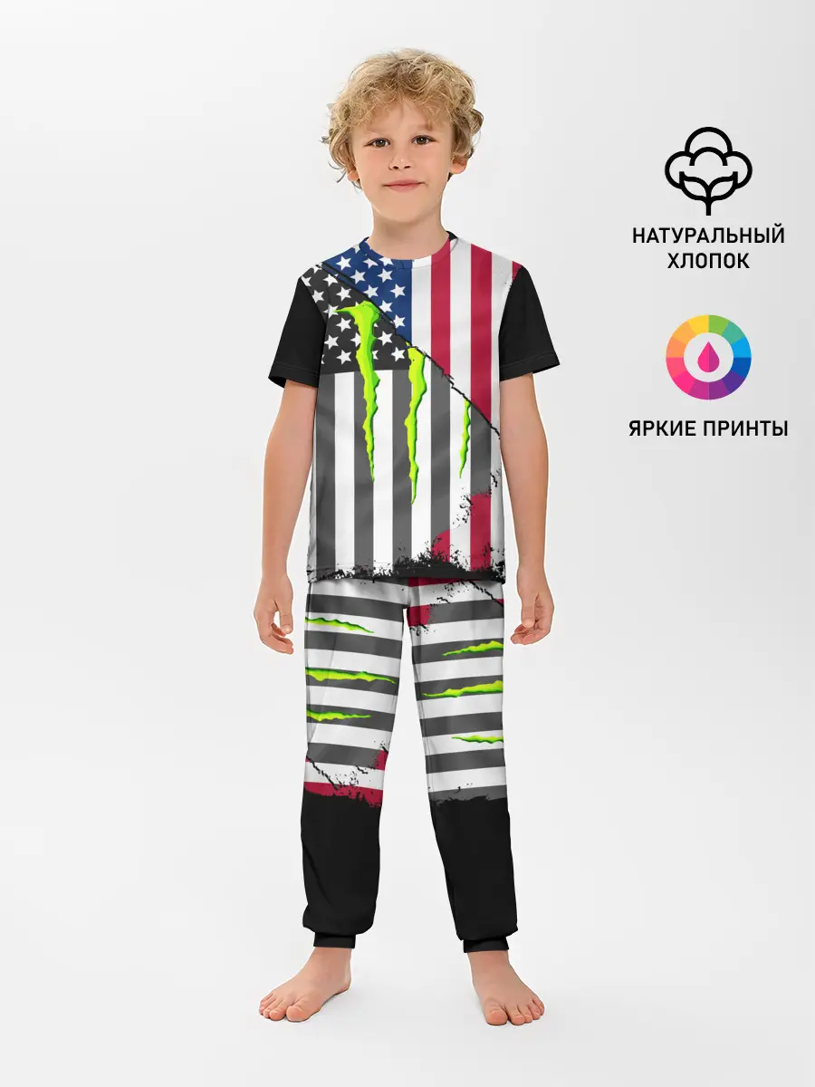 Детская пижама с брюками / MONSTER ENERGY