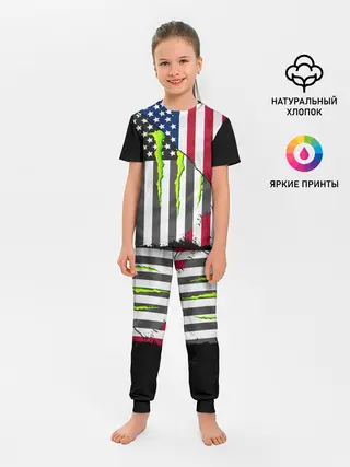 Детская пижама с брюками / MONSTER ENERGY