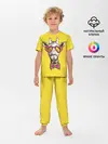 Детская пижама с брюками / Жираф
