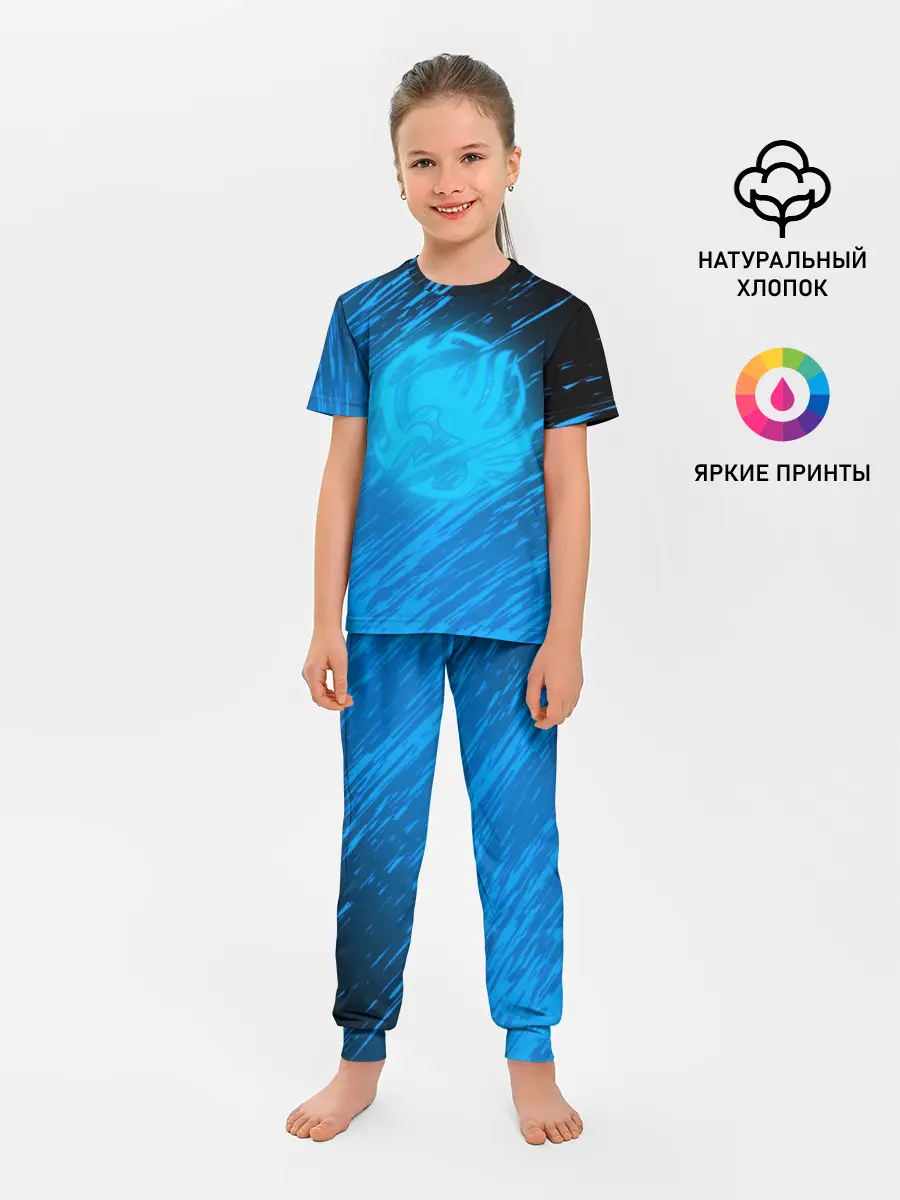 Детская пижама с брюками / Helmet Fairy tail Moon