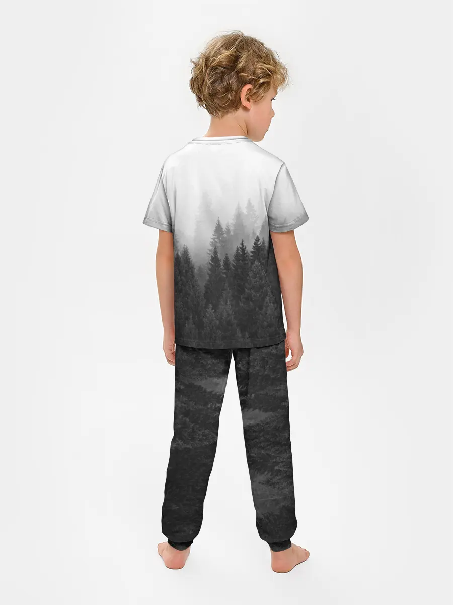 Детская пижама с брюками / Волк