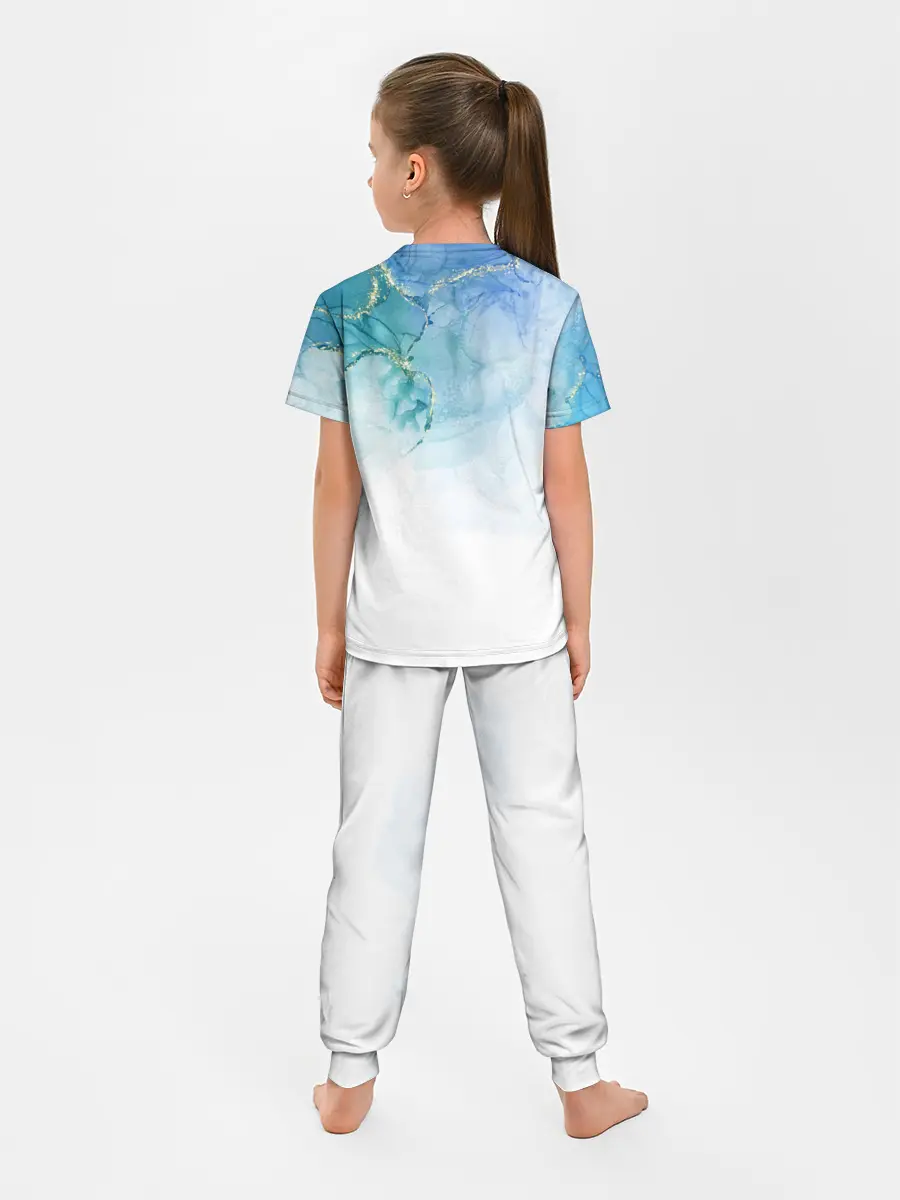 Детская пижама с брюками / Краски