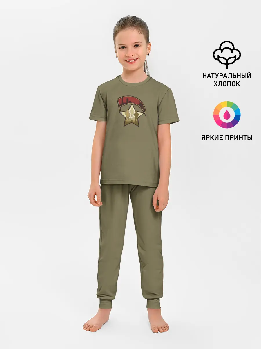 Детская пижама с брюками / Патриотизм