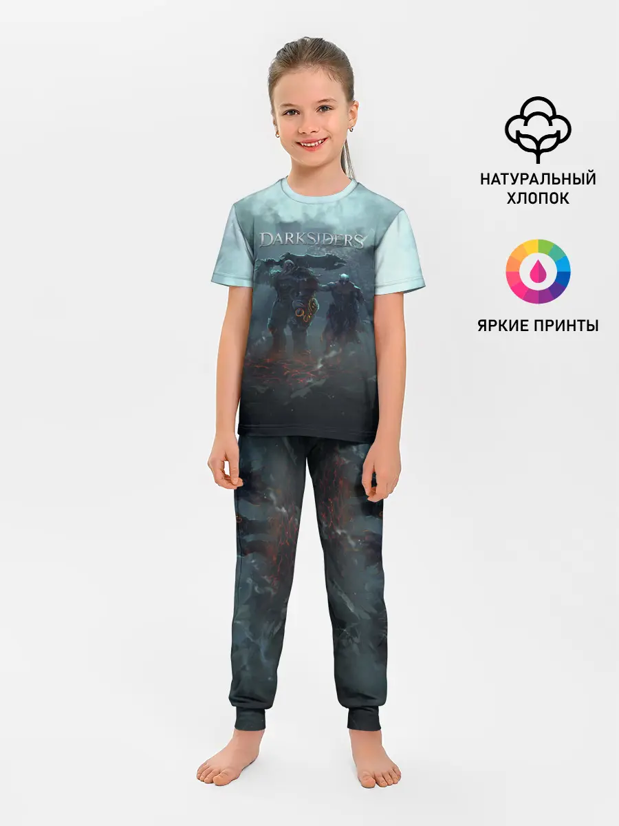 Детская пижама с брюками / Darksiders | Гнев Войны