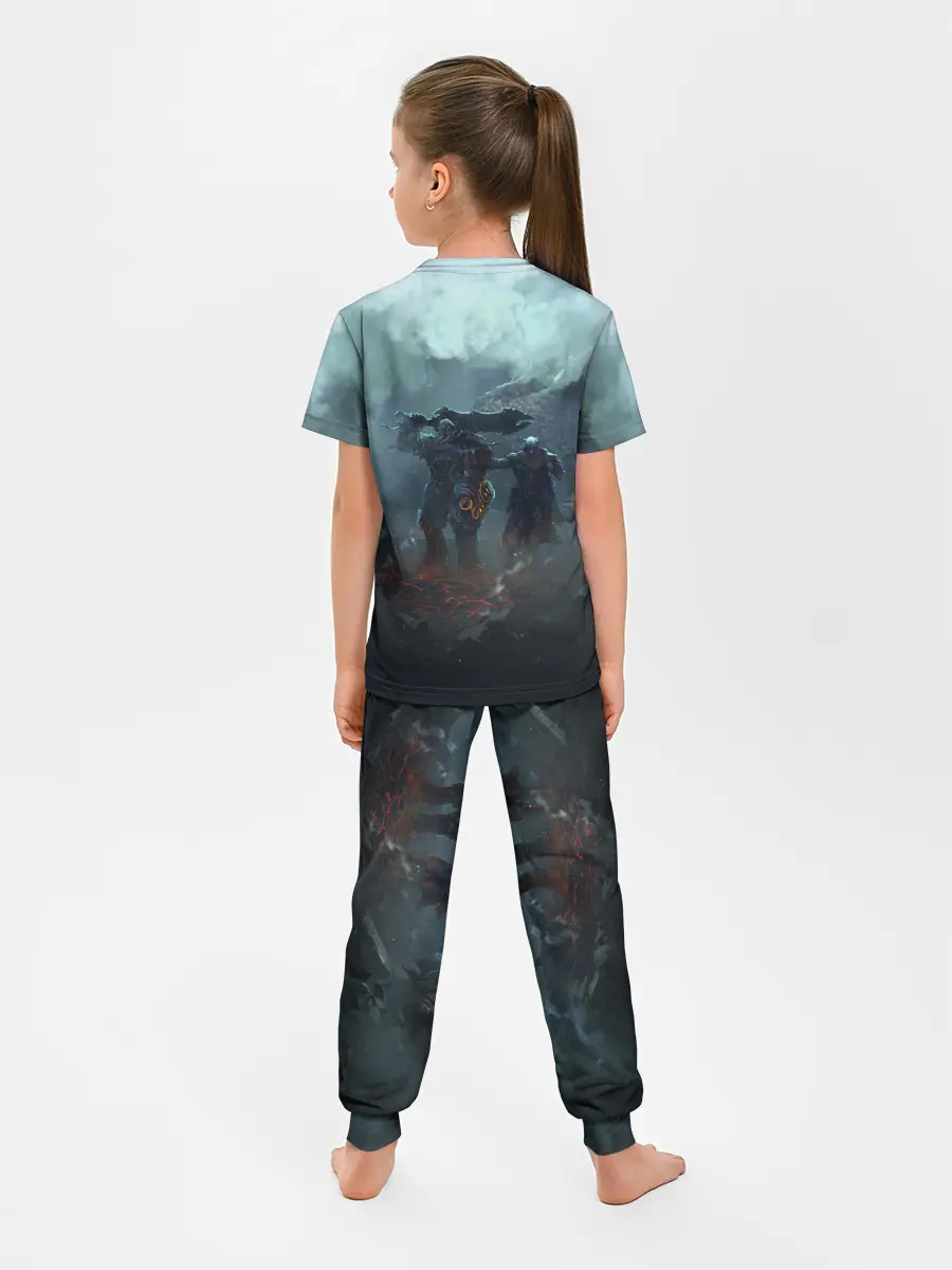 Детская пижама с брюками / Darksiders | Гнев Войны
