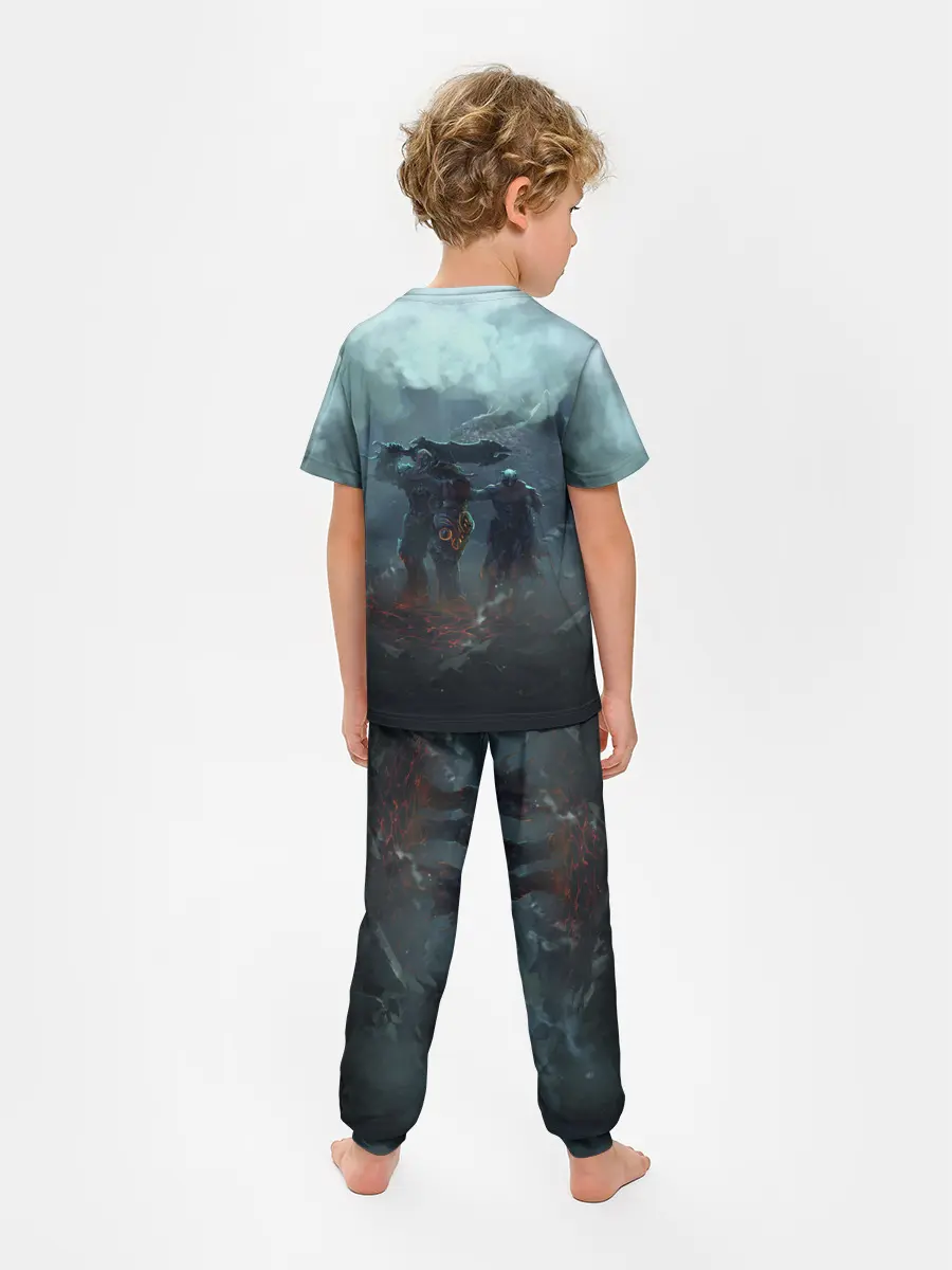 Детская пижама с брюками / Darksiders | Гнев Войны