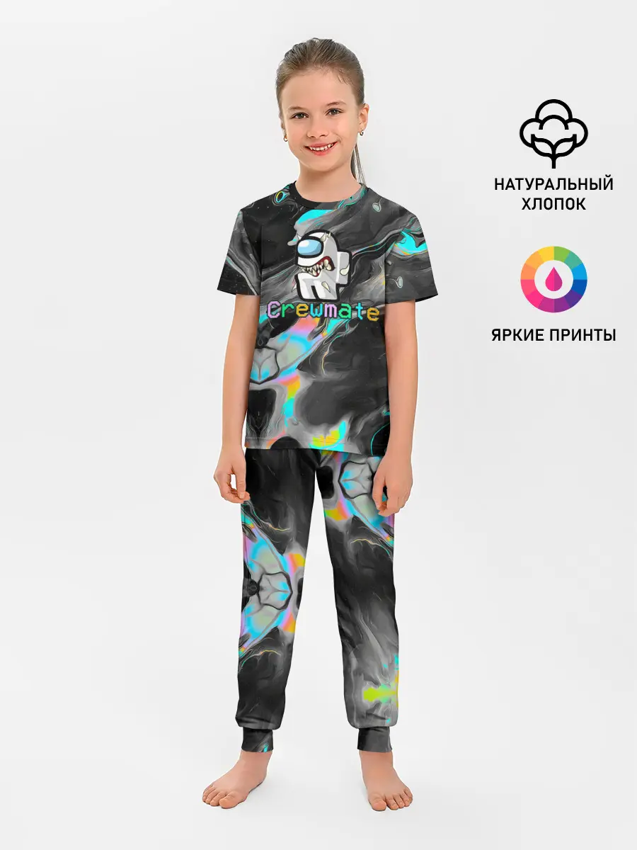 Детская пижама с брюками / Among Us