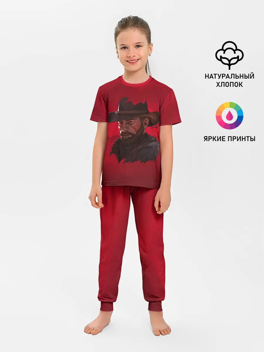 Детская пижама с брюками / Red Dead Redemption
