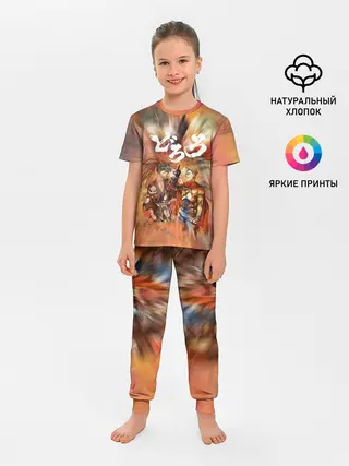 Детская пижама с брюками / Хяккимару | Hyakkimaru