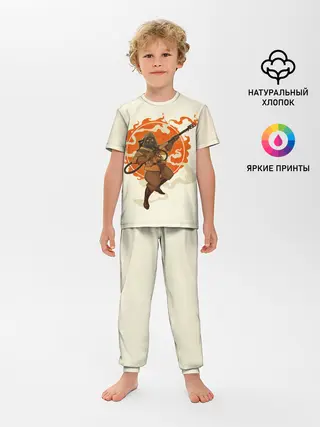 Детская пижама с брюками / Pyro style