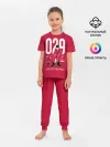 Детская пижама с брюками / Squid game: guard 029/policeman