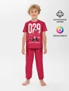 Детская пижама с брюками / Squid game: guard 029/policeman