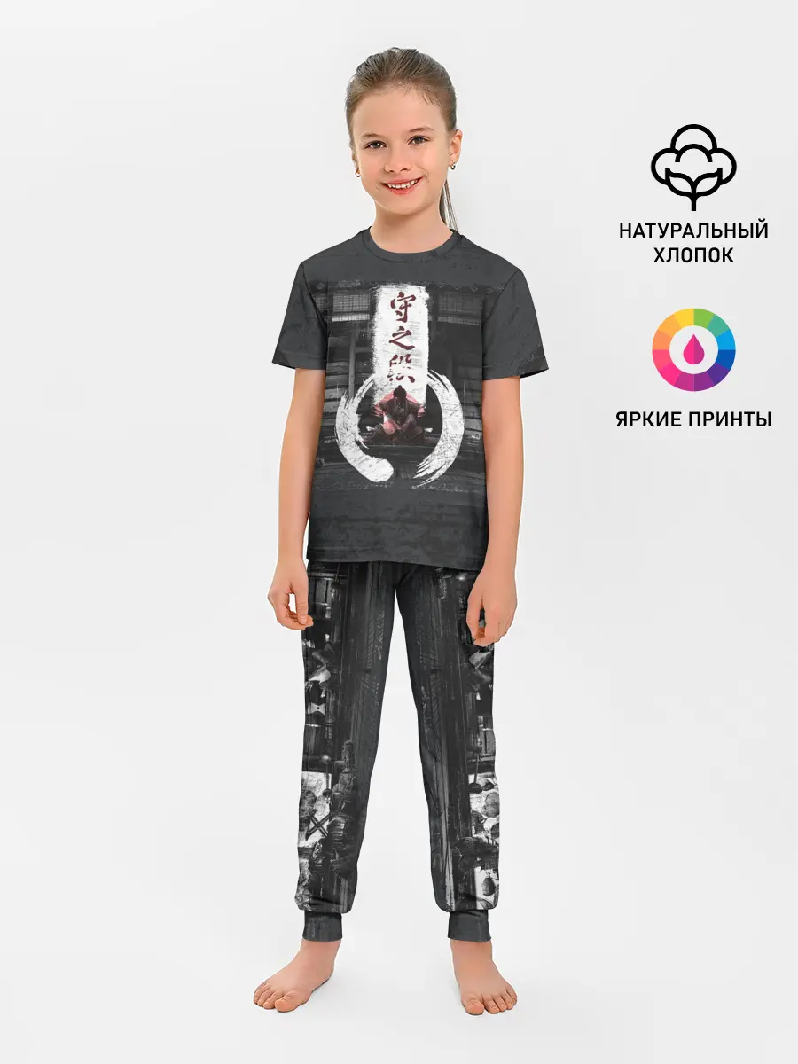 Детская пижама с брюками / Самурай | Призрак Цусимы
