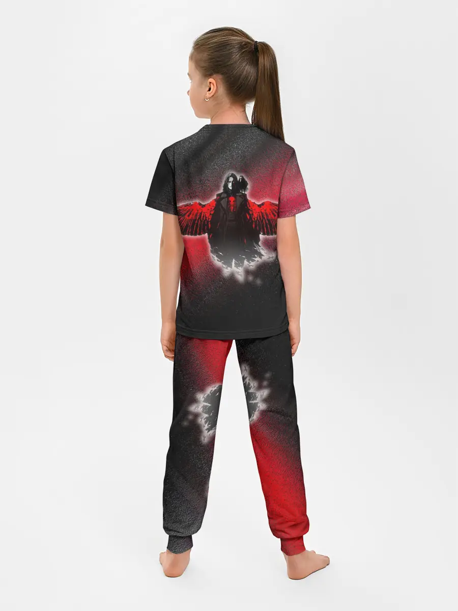 Детская пижама с брюками / Ворон