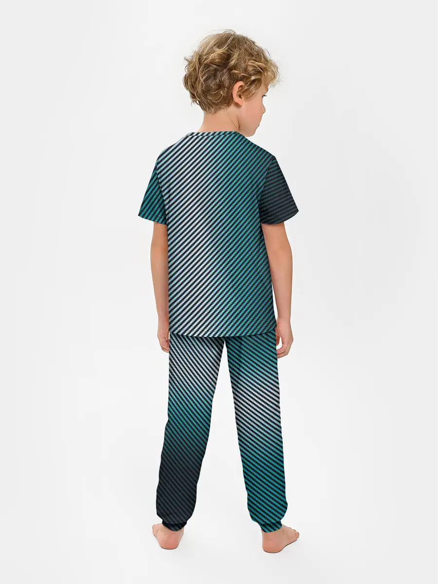 Детская пижама с брюками / Carbon Blue