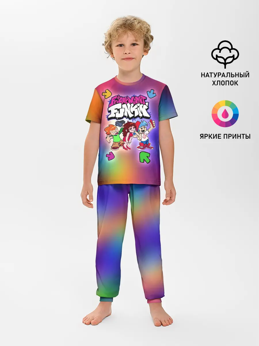 Детская пижама с брюками / Friday Night Funkin