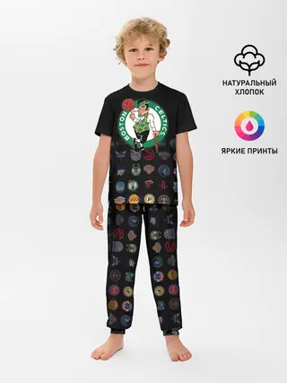 Детская пижама с брюками / Boston Celtics