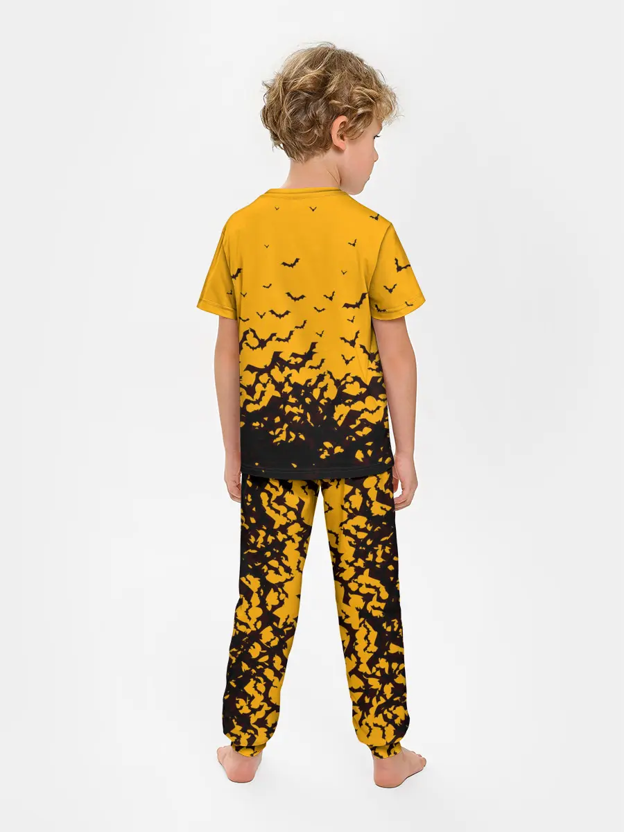 Детская пижама с брюками / ХЕЛЛОУИНСКИЕ ЛЕТУЧИЕ МЫШИ