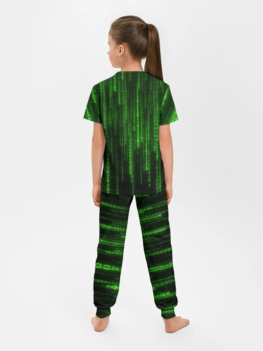 Детская пижама с брюками / Компьютерный язык