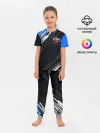 Детская пижама с брюками / TOYOTA SPORT / ЛИНИИ / LINES