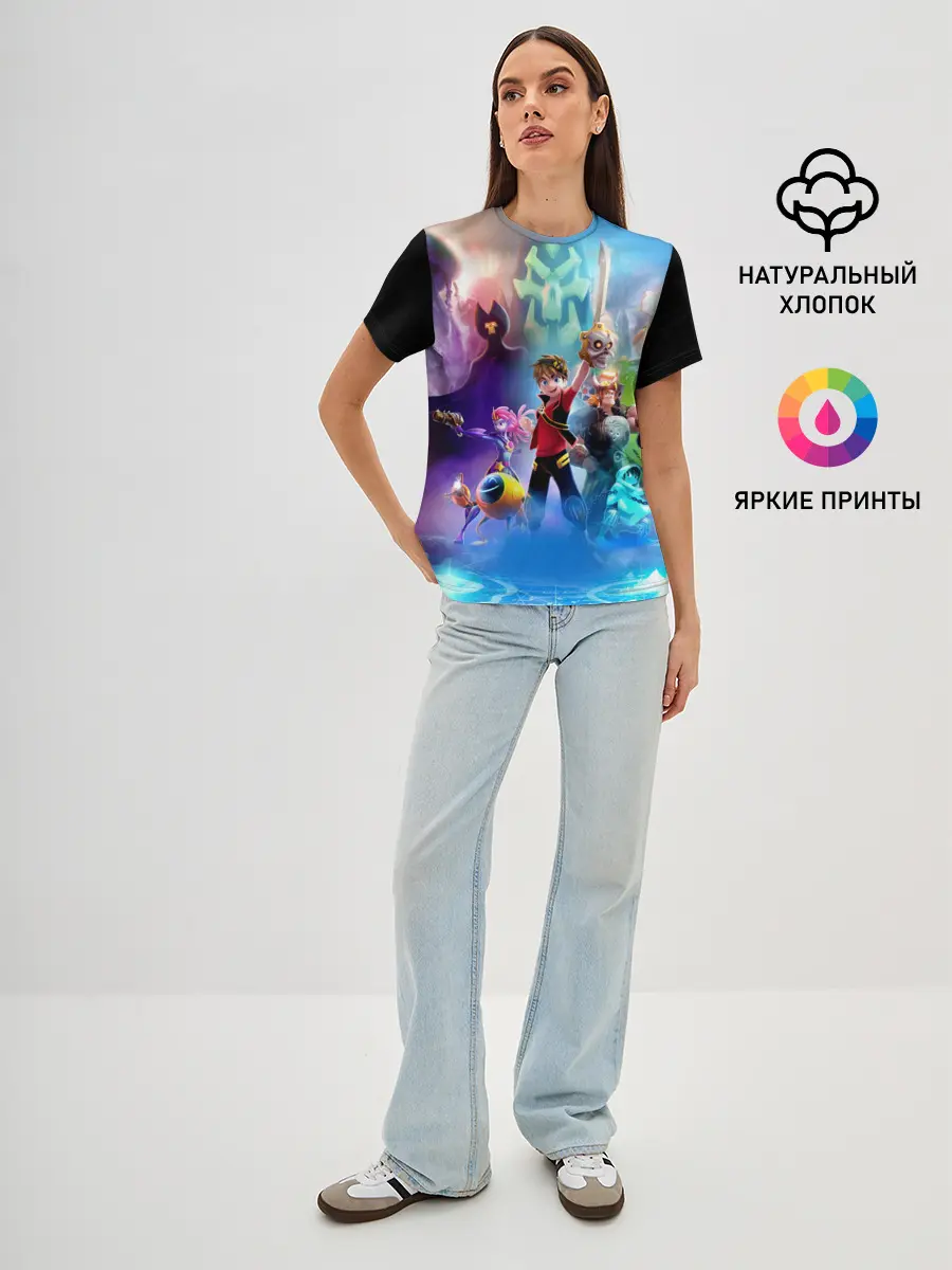 Женская базовая футболка / Zak _