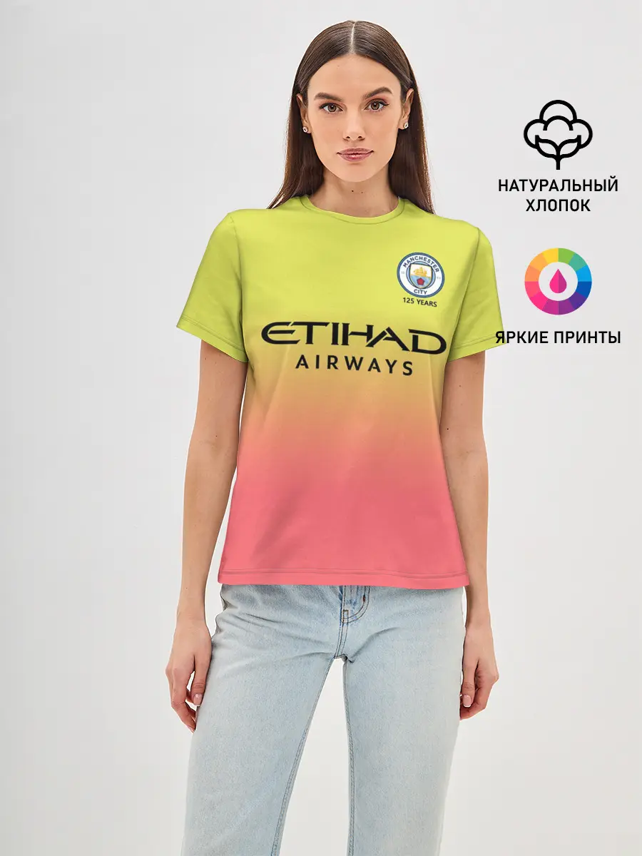 Женская базовая футболка / De Bruyne third 19-20