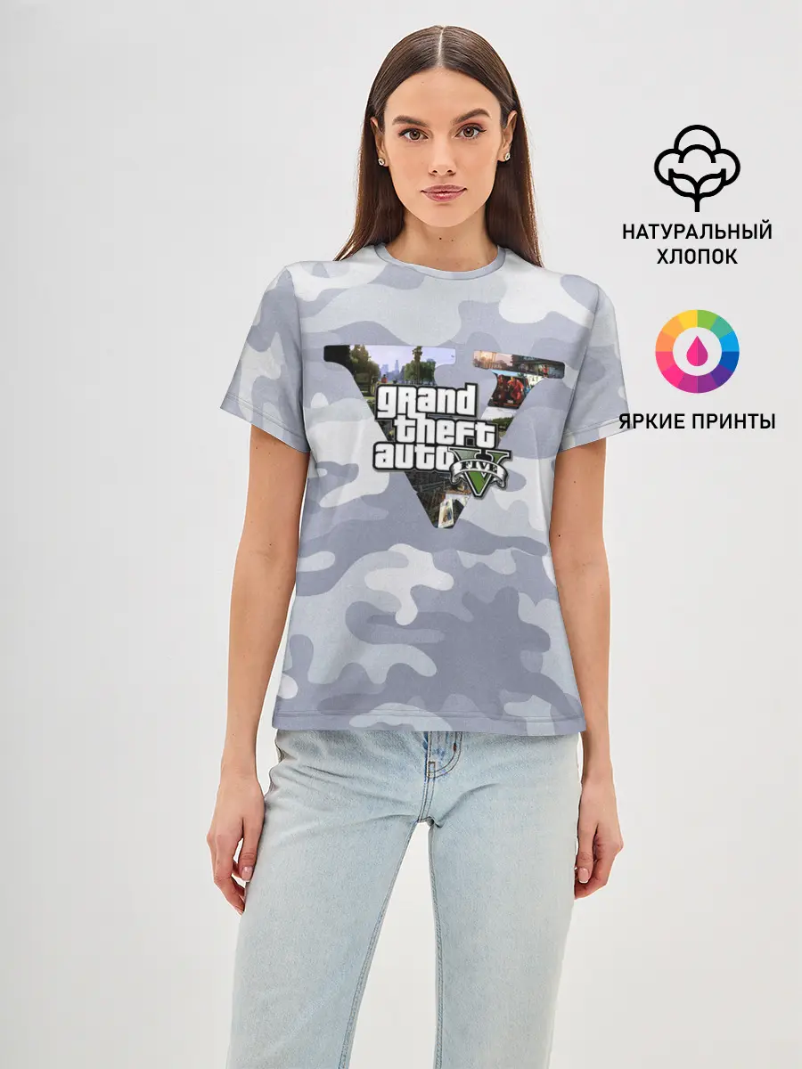 Женская базовая футболка / GTA V