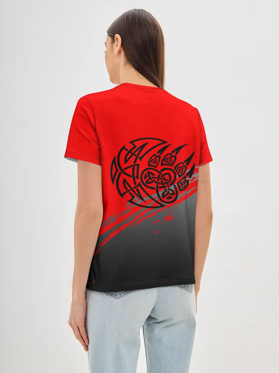 Женская базовая футболка / Славянские символы