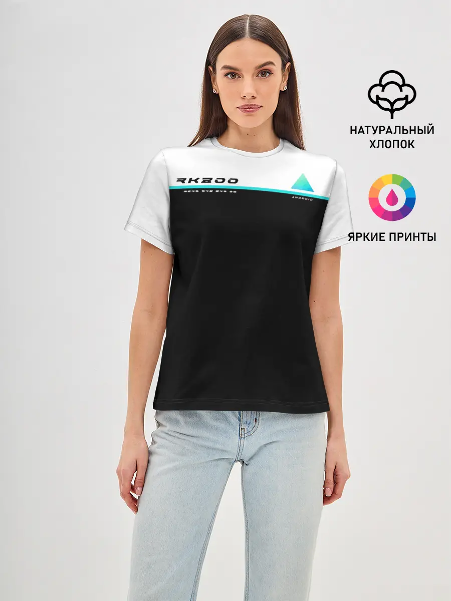 Женская базовая футболка / Detroit RK800