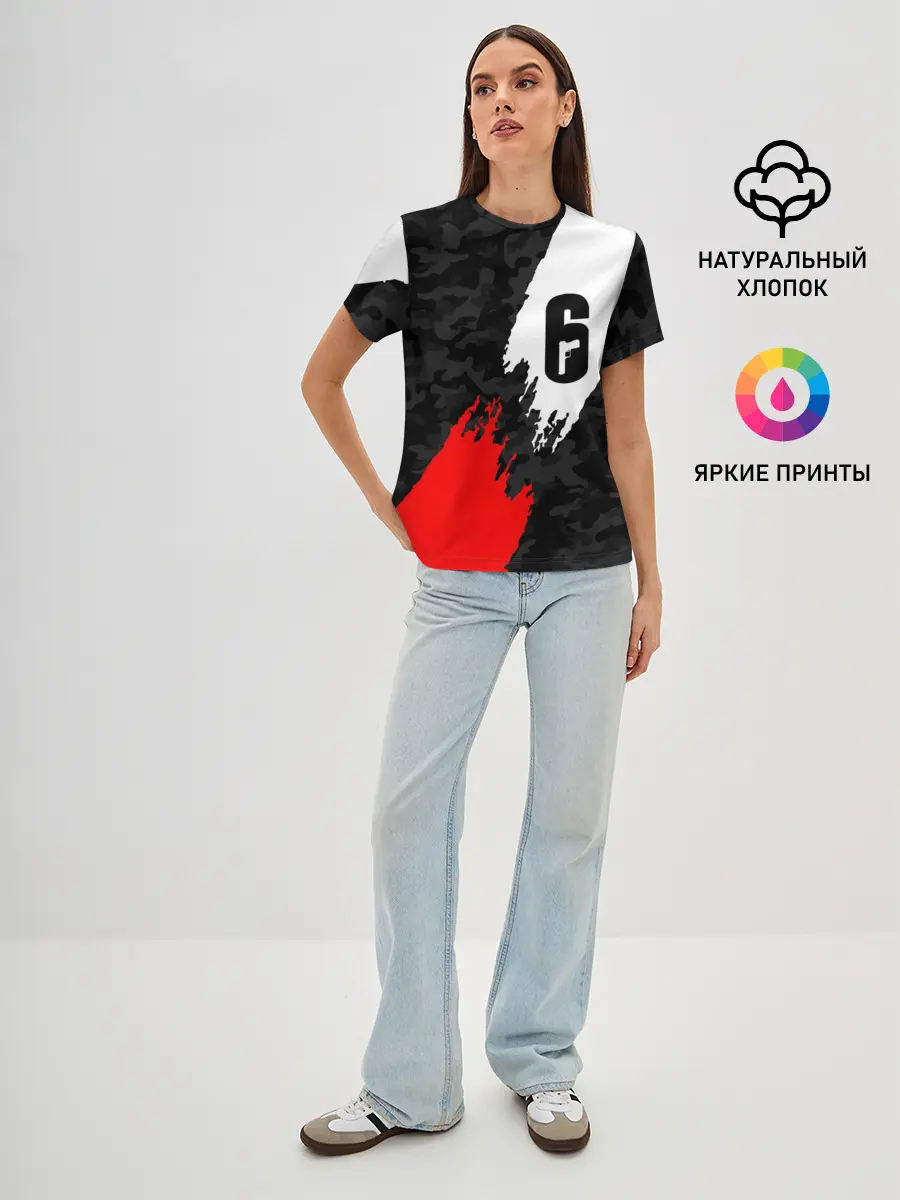 Женская базовая футболка / RAINBOW SIX SIEGE
