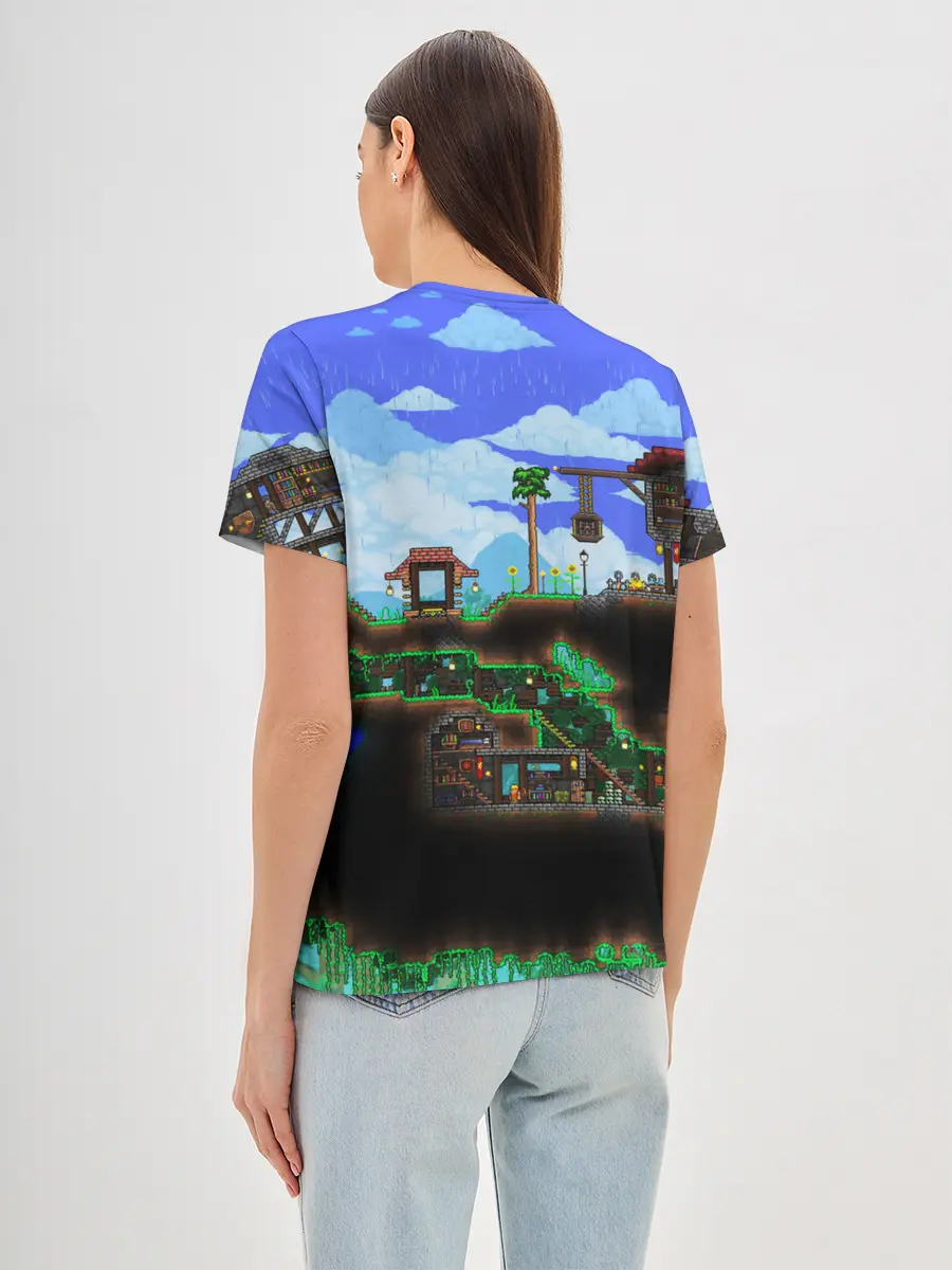 Женская базовая футболка / TERRARIA