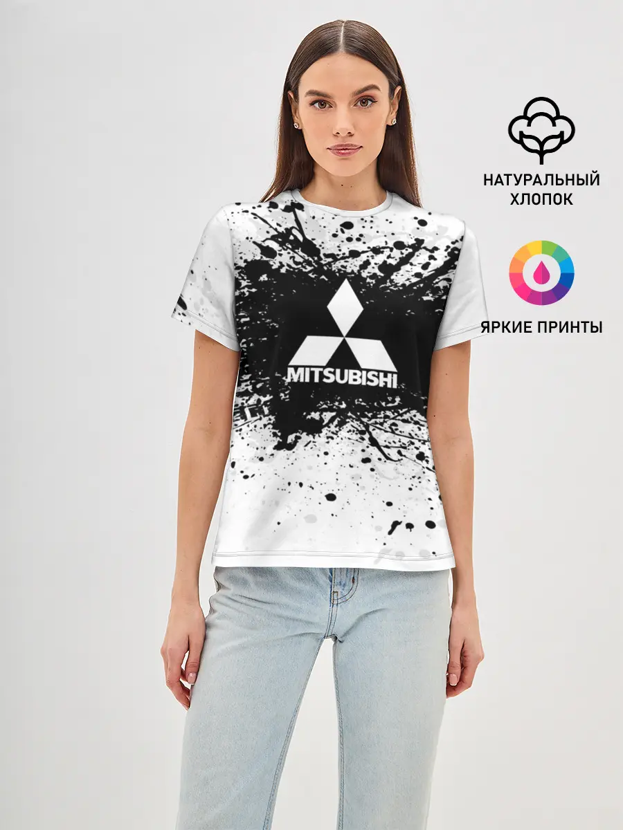 Женская базовая футболка / Mitsubishi