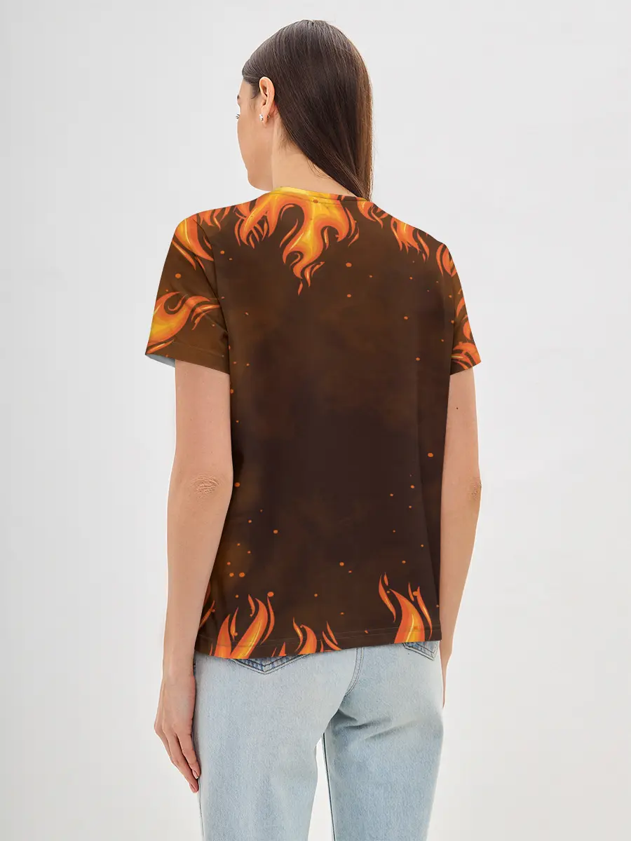 Женская базовая футболка / Haikyu | Волейбол