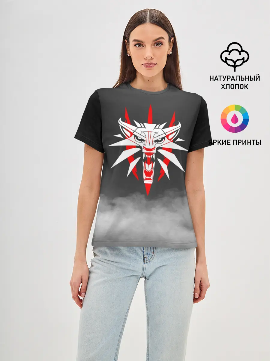 Женская базовая футболка / THE WITCHER 3