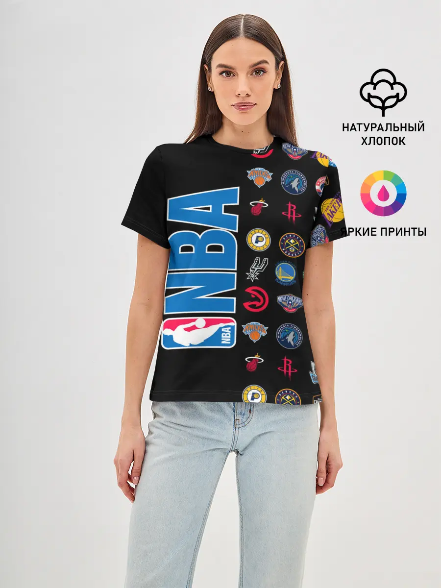 Женская базовая футболка / NBA
