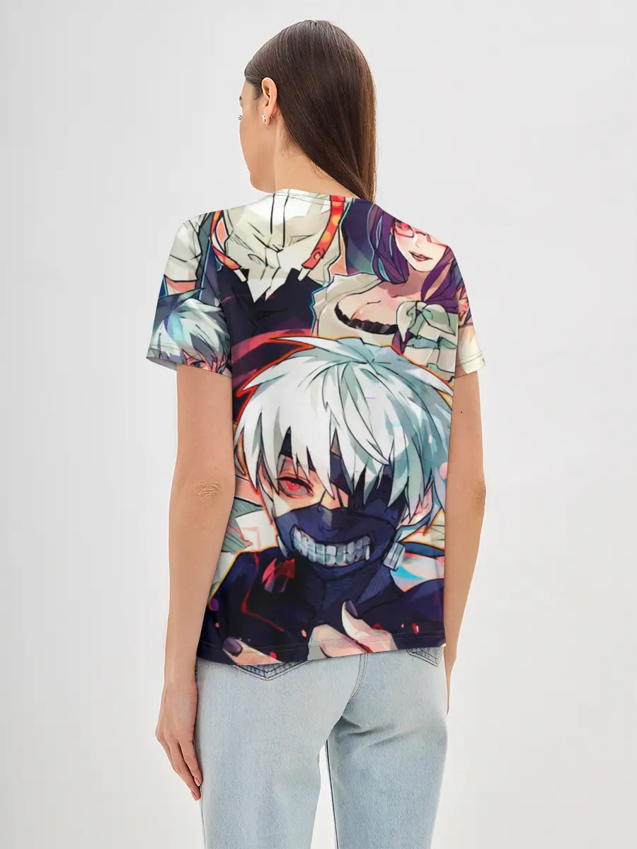 Женская базовая футболка / Tokyo Ghoul