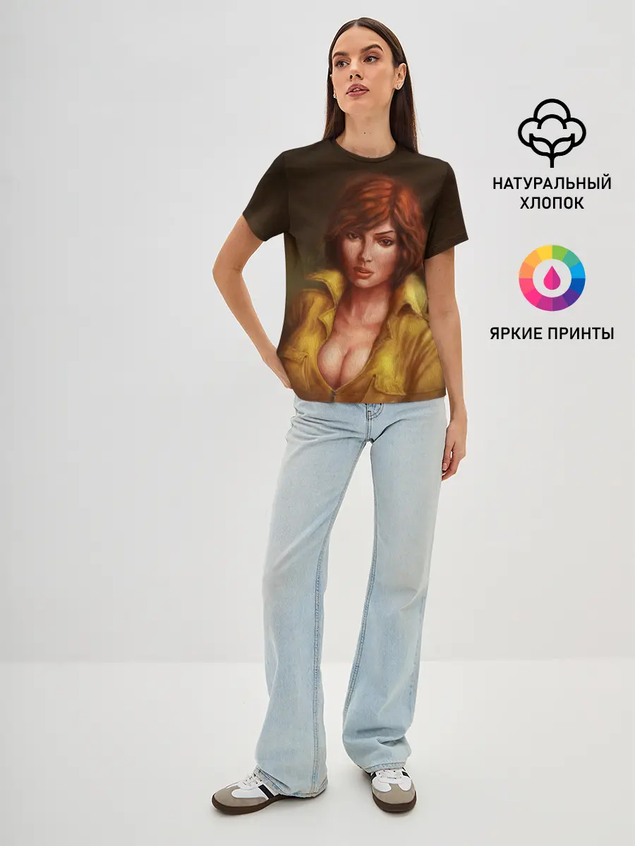 Женская базовая футболка / ЭЙПРИЛ