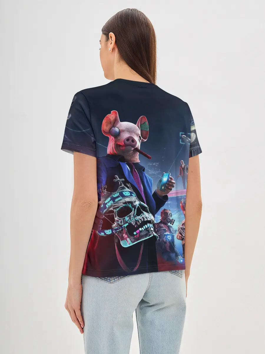 Женская базовая футболка / Watch Dogs | Legion