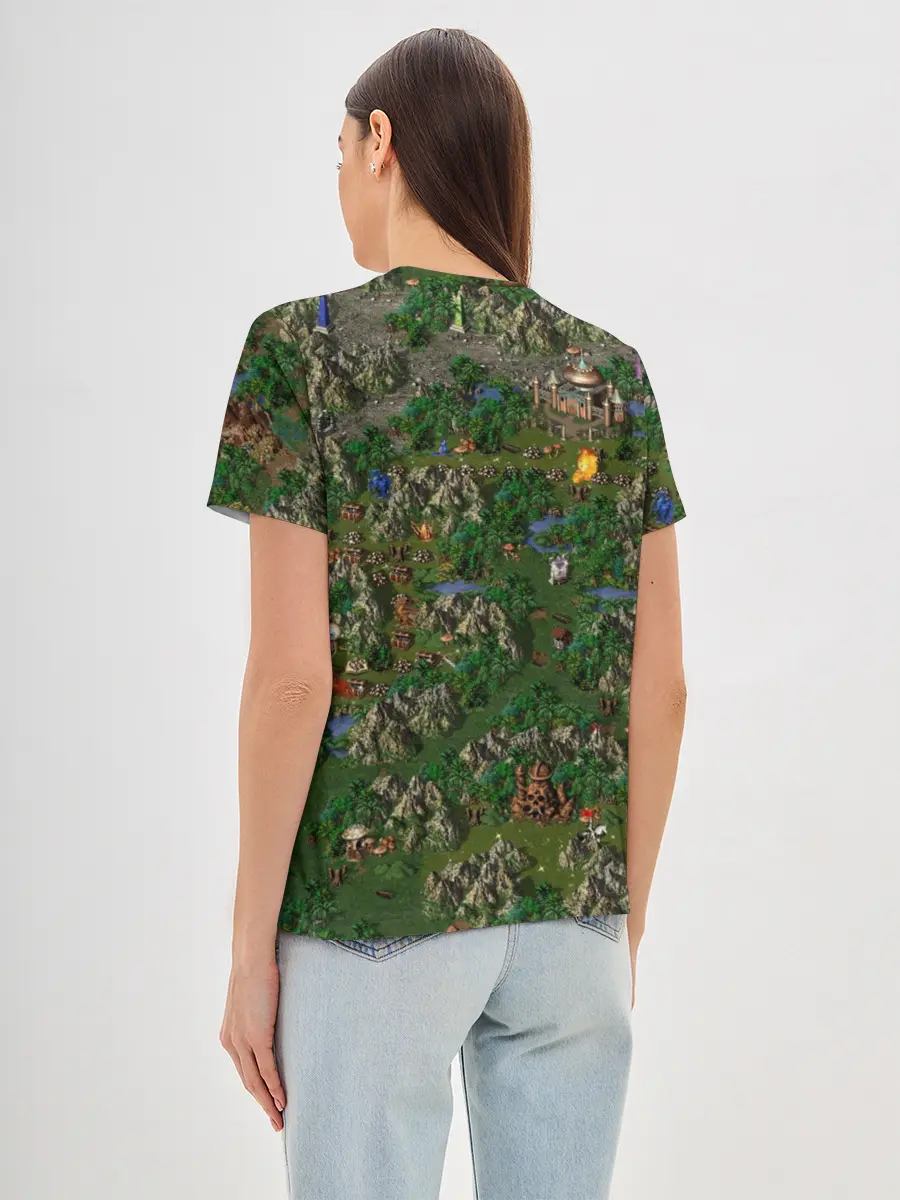 Женская базовая футболка / heroes of might and magic