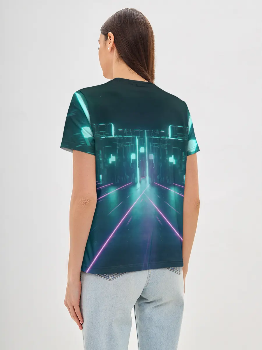 Женская базовая футболка / OutRun