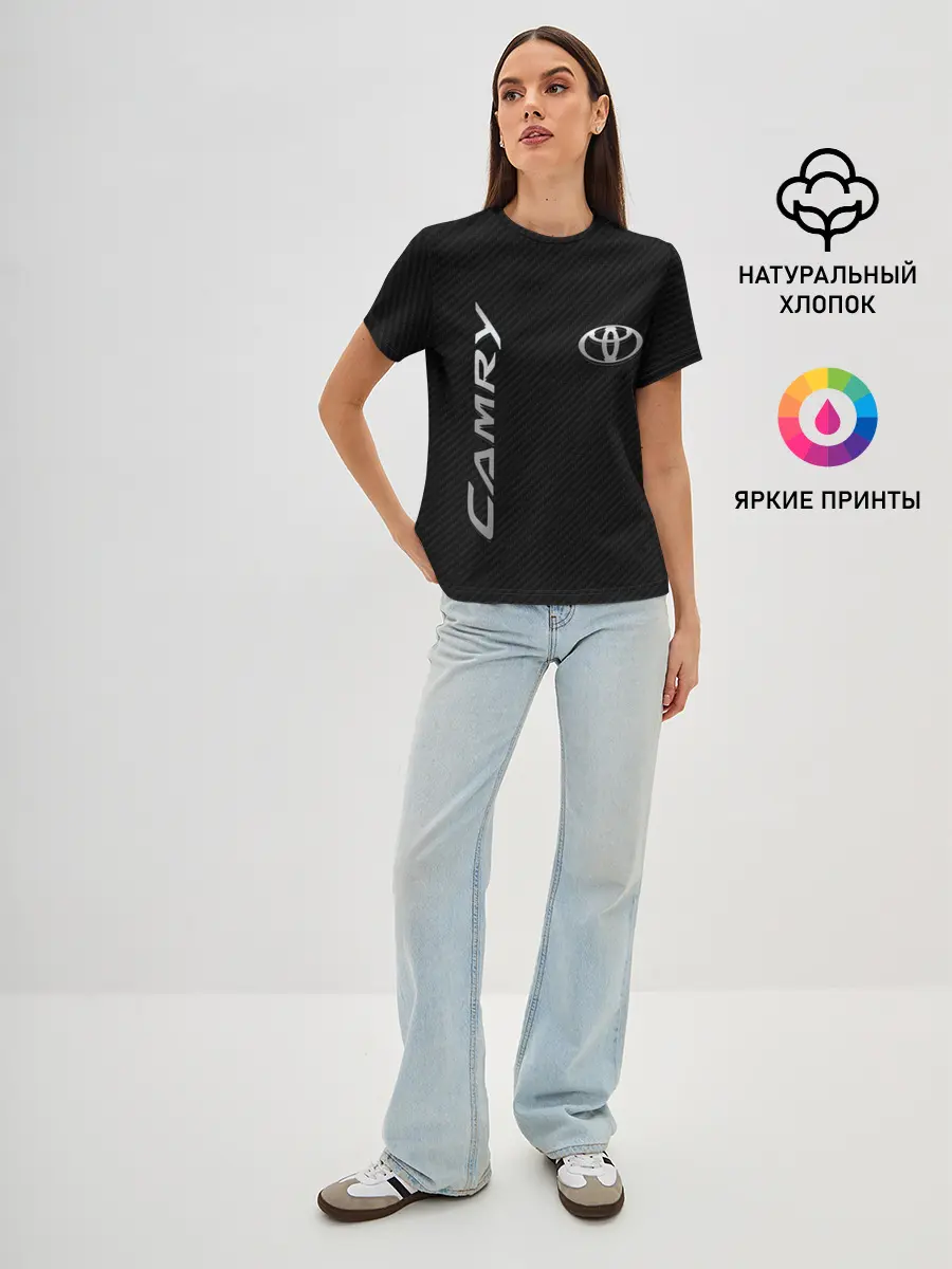 Женская базовая футболка / Toyota Camry