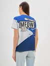 Женская базовая футболка / Meow team