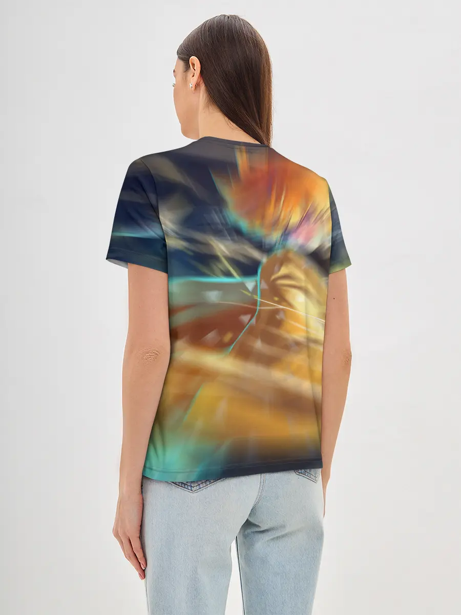 Женская базовая футболка / ZENITSU | ЗЕНИТСУ | DEMON SLAYER